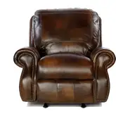 8755 Power Recliner in Chesterfield Cowboy Brown Top Grain Leather